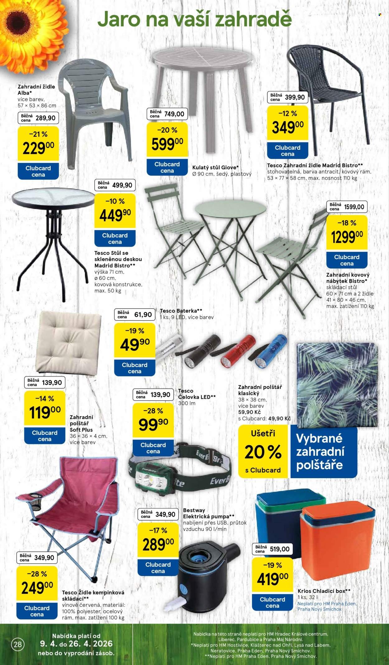 TESCO leták - Vše za 10 20 50 Kč (2026-04-07 - 2026-04-14)