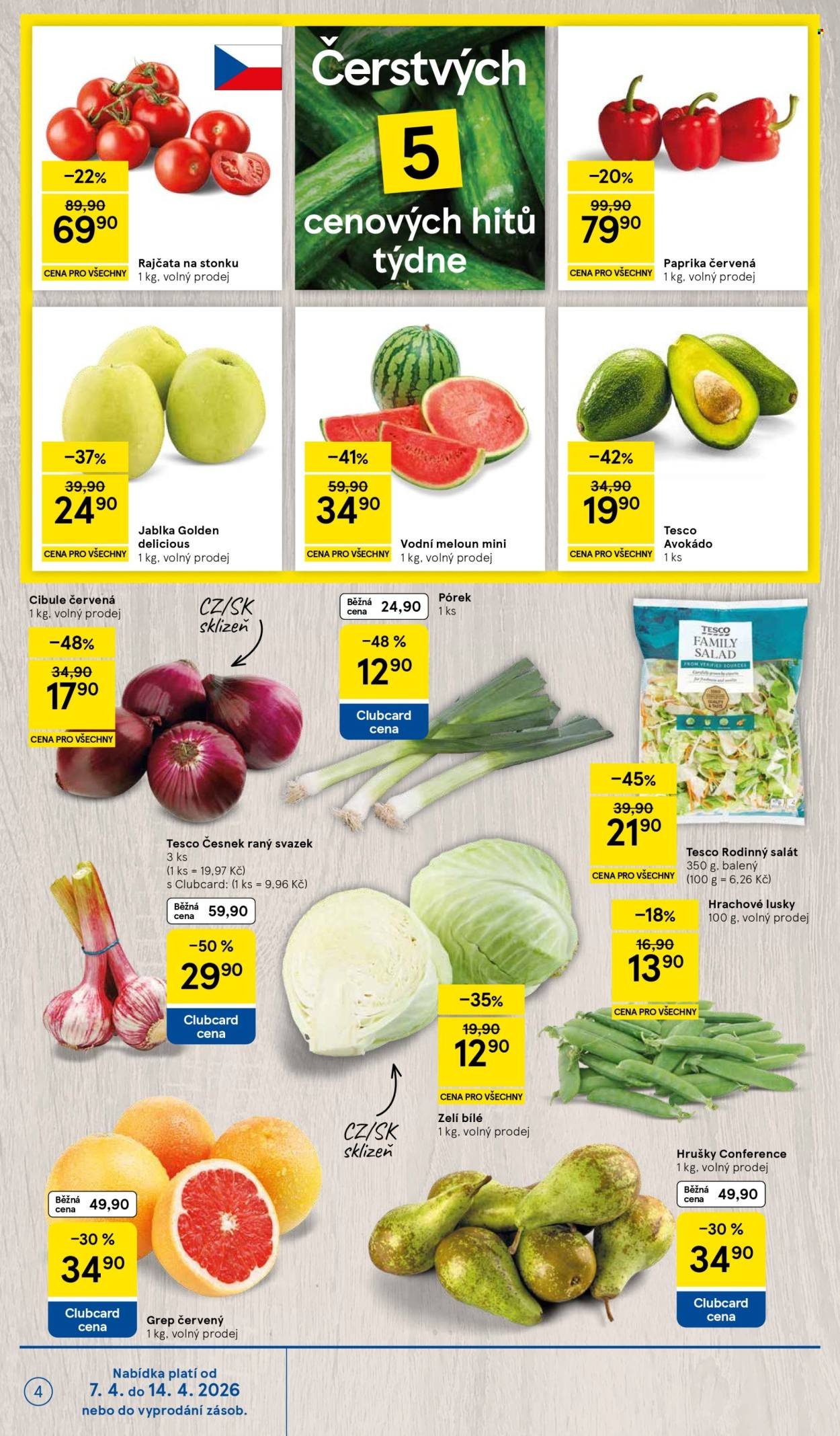 TESCO leták - Vše za 10 20 50 Kč (2026-04-07 - 2026-04-14)