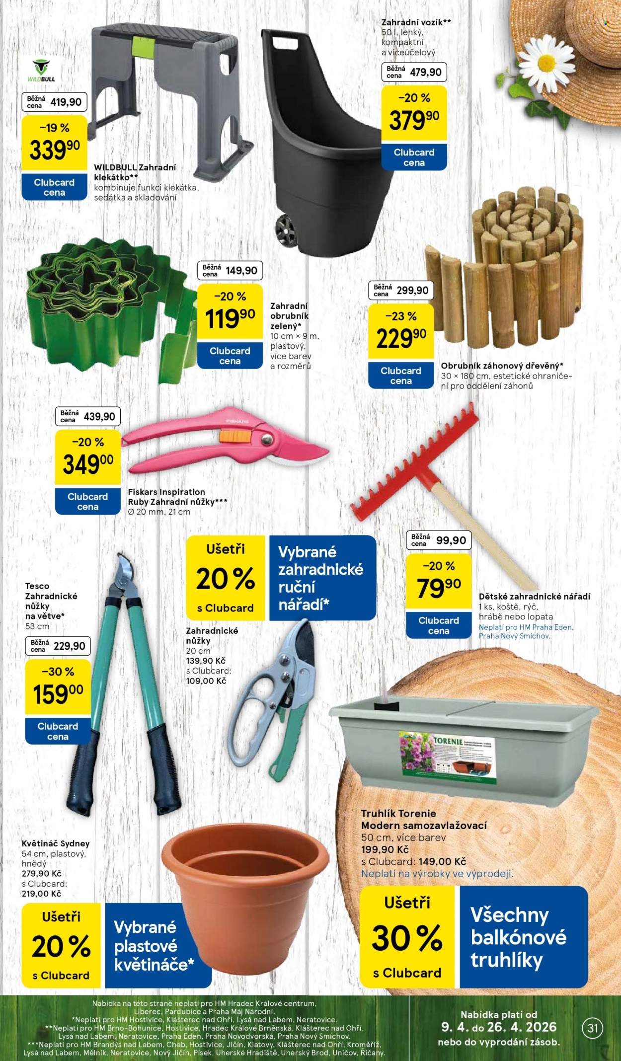 TESCO leták - Vše za 10 20 50 Kč (2026-04-07 - 2026-04-14)