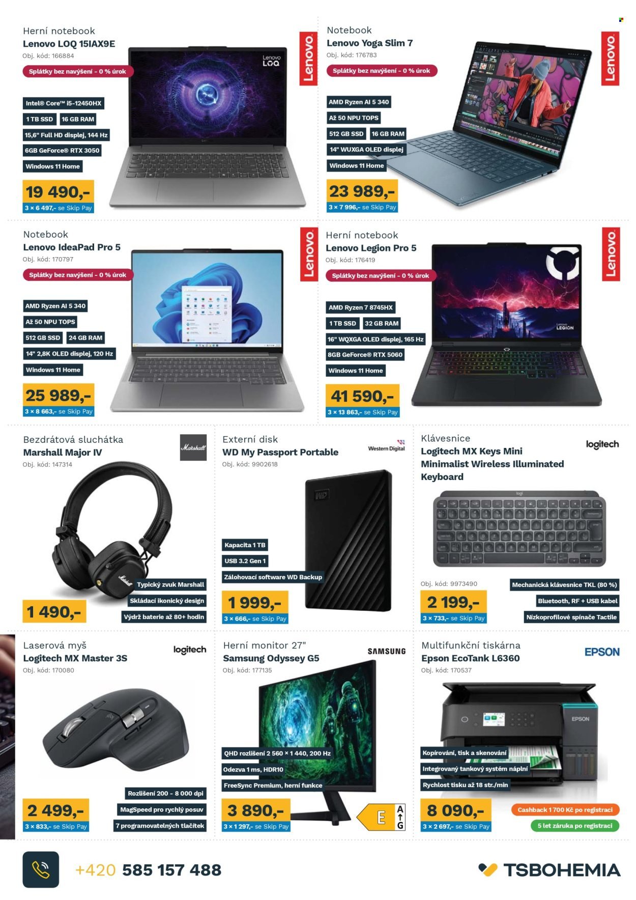 T.S. BOHEMIA leták - Od neděle 1.2.2026 (2026-02-01 - 2026-02-28)