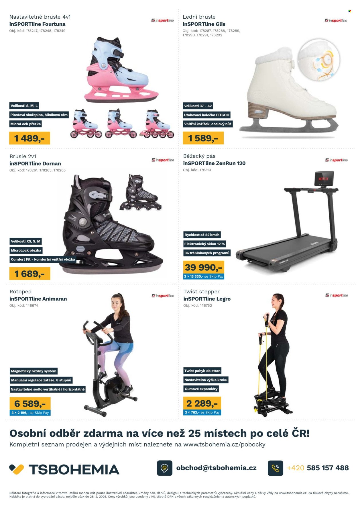 T.S. BOHEMIA leták - Od neděle 1.2.2026 (2026-02-01 - 2026-02-28)