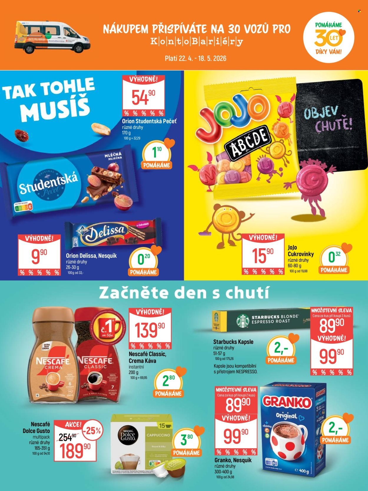 GLOBUS leták - Od středy 22.4.2026 (2026-04-22 - 2026-05-18)