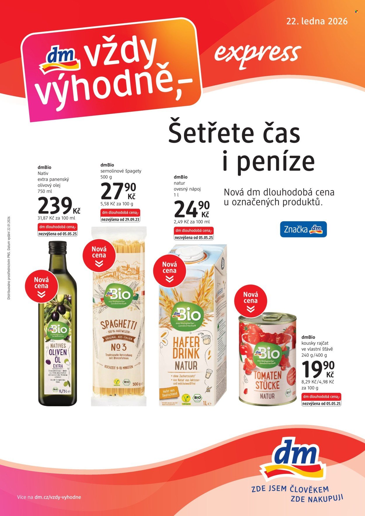 DM DROGERIE leták - Express (2026-01-22 - 2026-02-18)