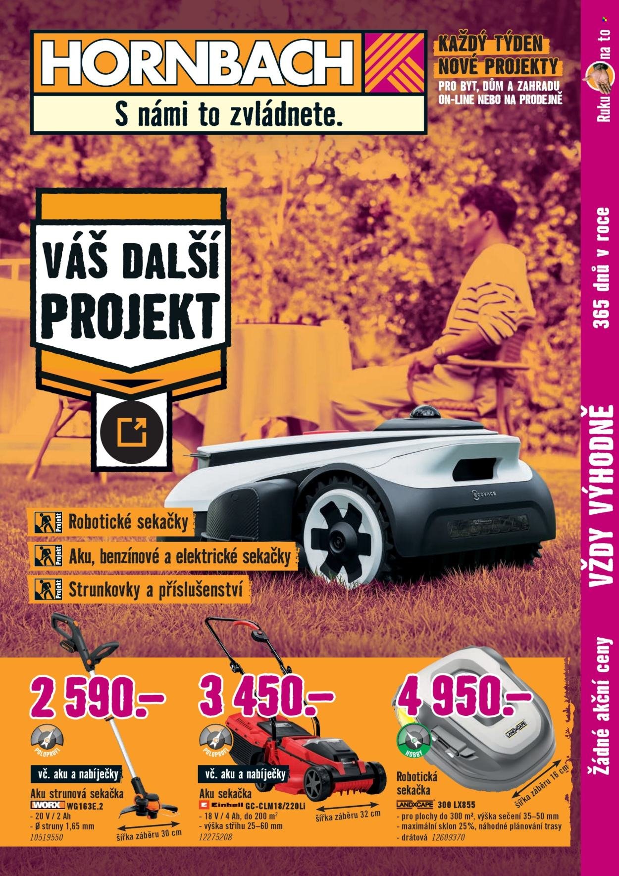 HORNBACH leták - Váš další projekt - Technická zahrada (2026-03-18 - 2026-04-01)