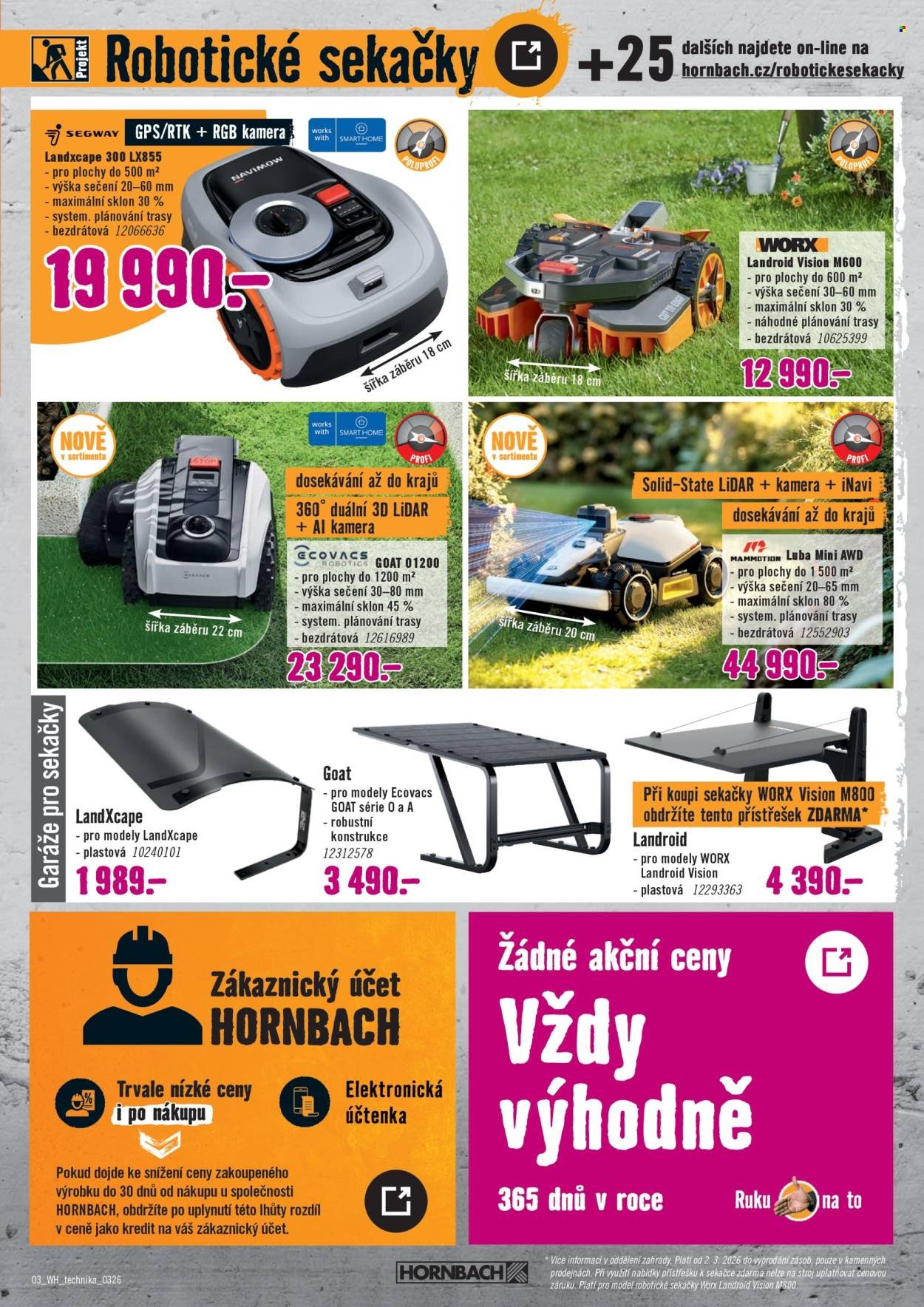 HORNBACH leták - Váš další projekt - Technická zahrada (2026-03-18 - 2026-04-01)