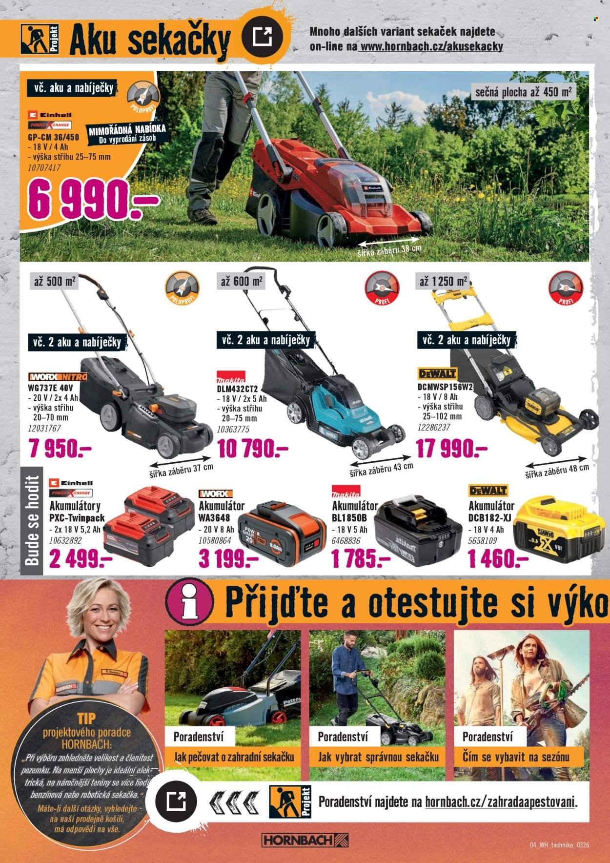HORNBACH leták - Váš další projekt - Technická zahrada (2026-03-18 - 2026-04-01)