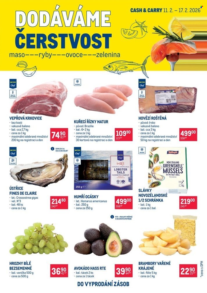 MAKRO leták - Dodáváme čerstvost (2026-02-11 - 2026-02-17)