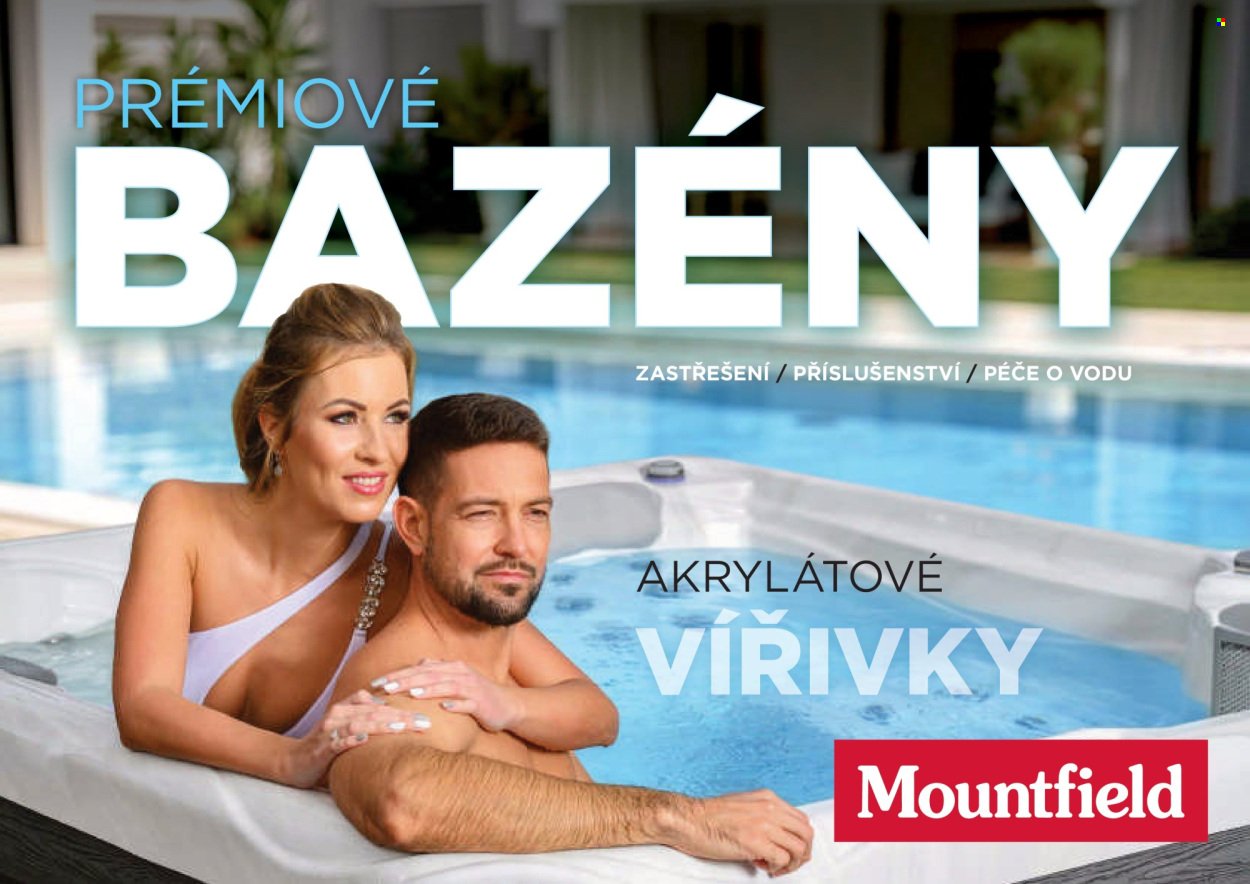 MOUNTFIELD leták - Katalog prémiových bazénů (2026-05-15)