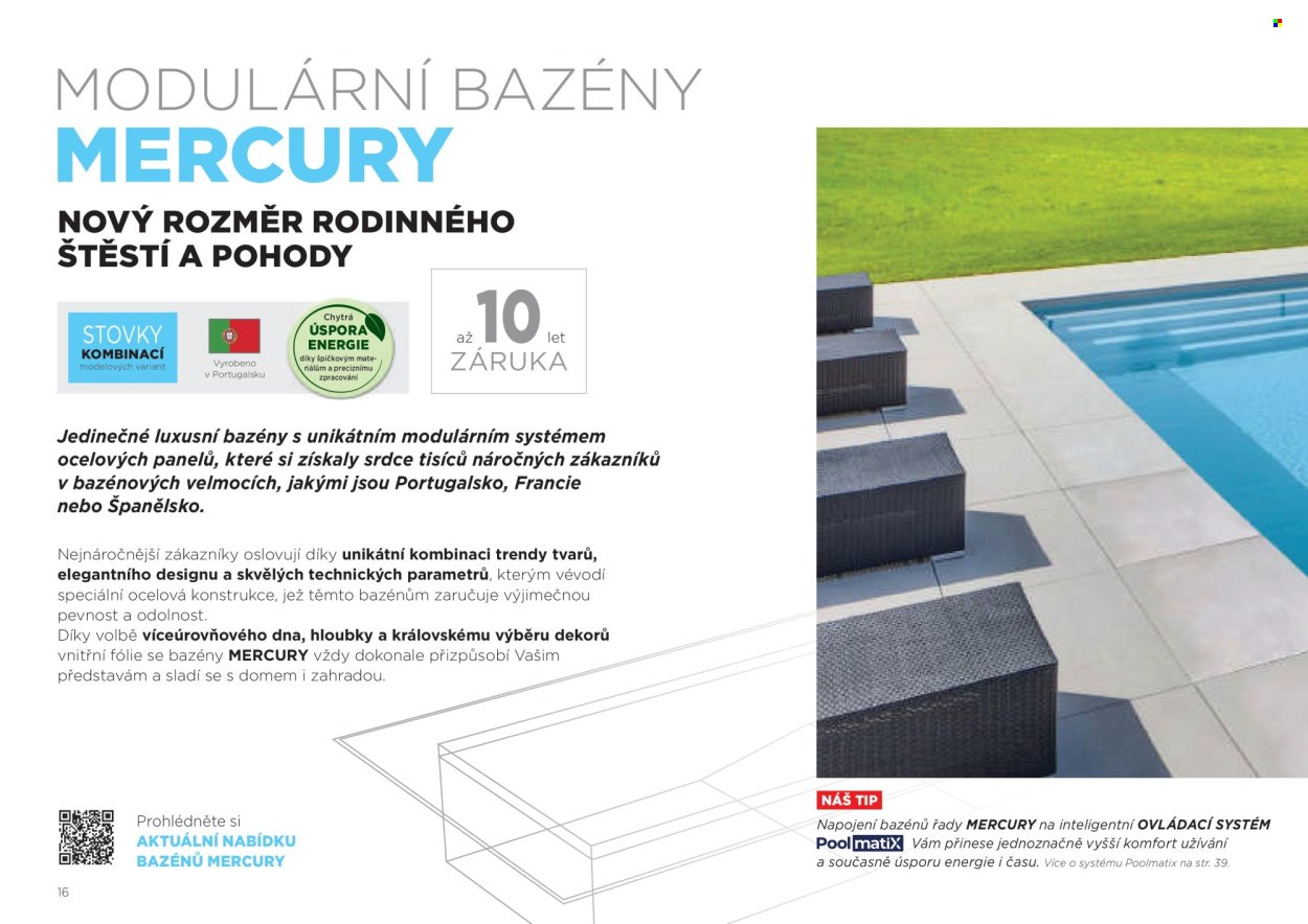 MOUNTFIELD leták - Katalog prémiových bazénů (2026-05-15)
