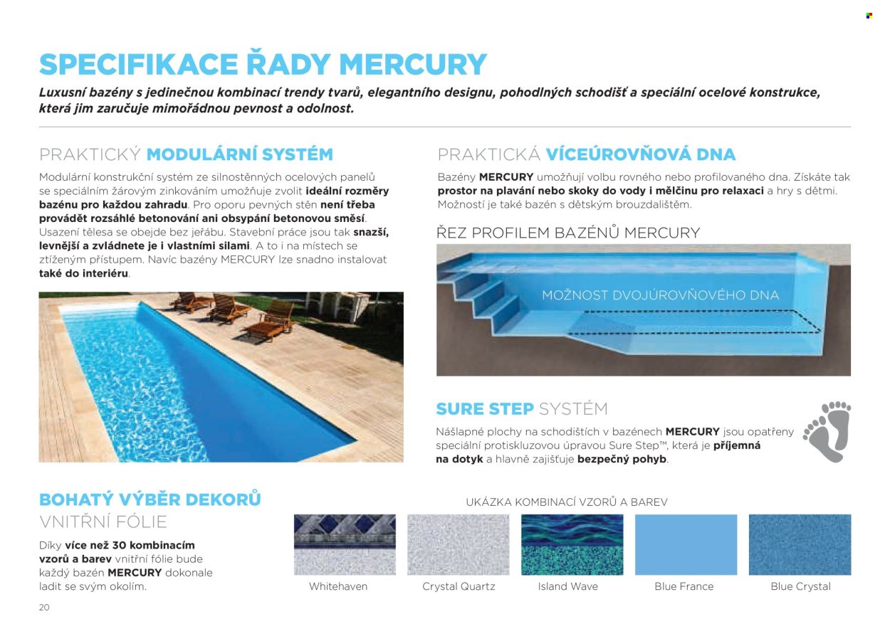 MOUNTFIELD leták - Katalog prémiových bazénů (2026-05-15)