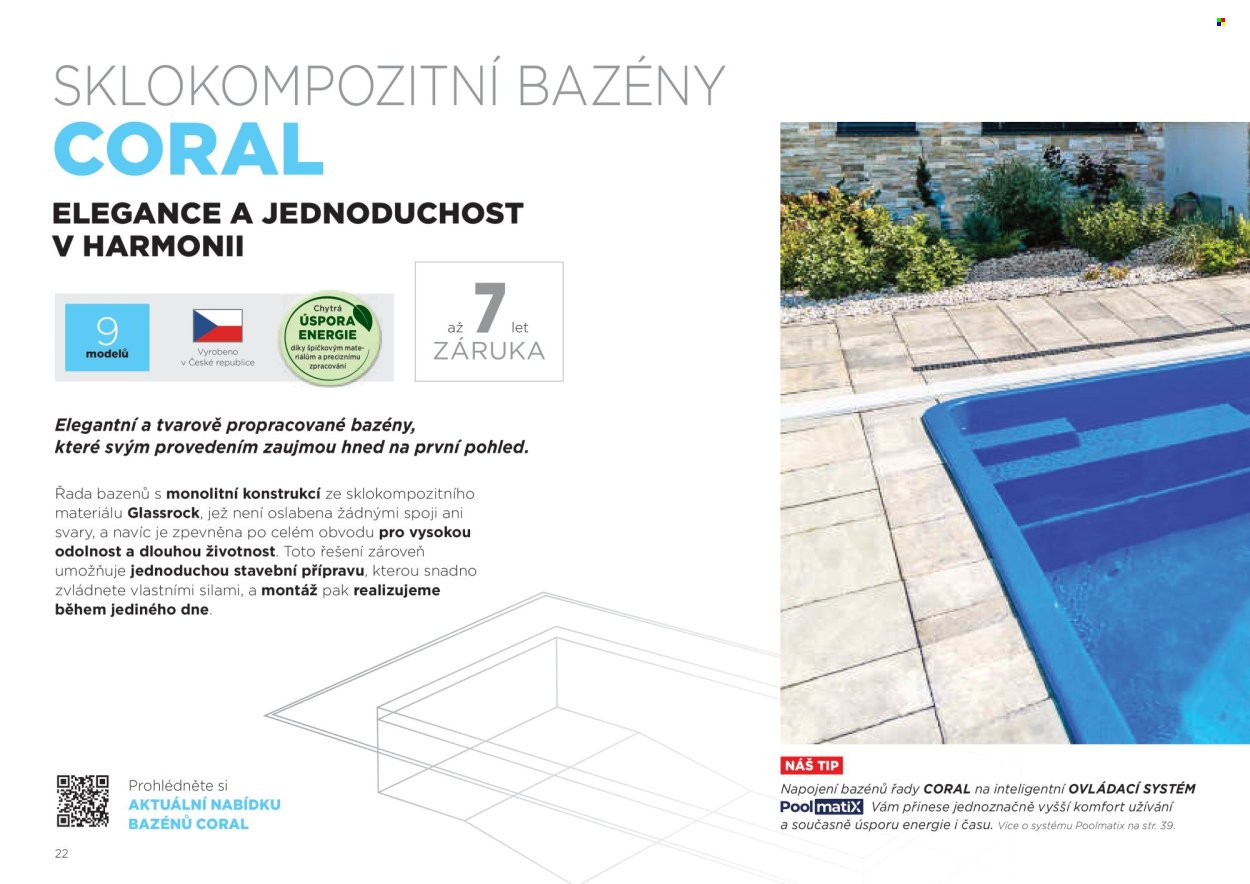 MOUNTFIELD leták - Katalog prémiových bazénů (2026-05-15)