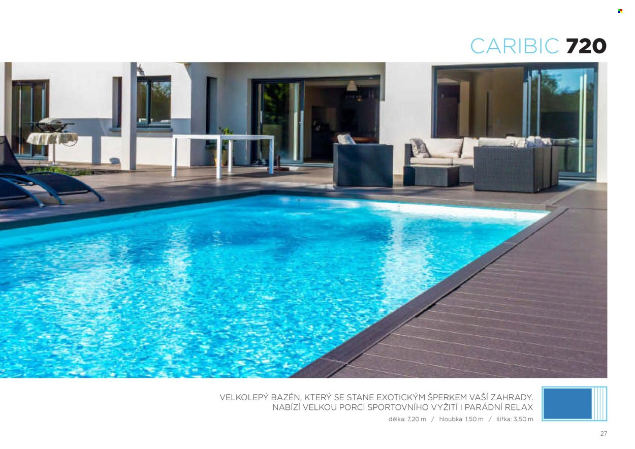 MOUNTFIELD leták - Katalog prémiových bazénů (2026-05-15)