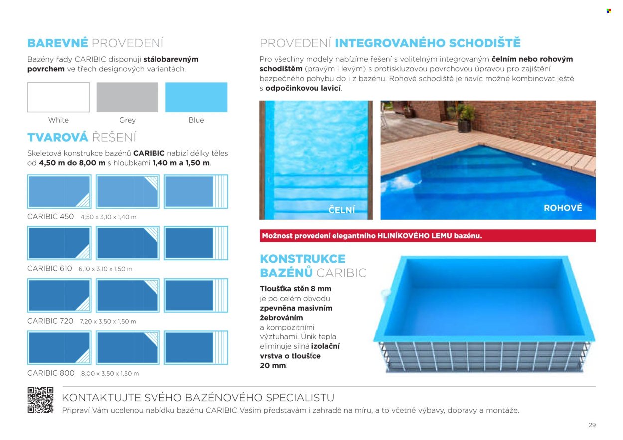 MOUNTFIELD leták - Katalog prémiových bazénů (2026-05-15)