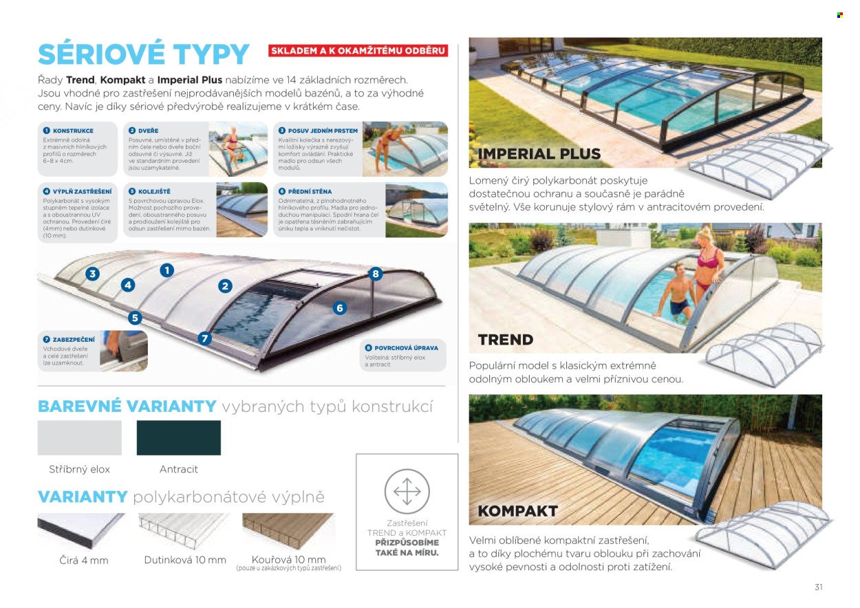 MOUNTFIELD leták - Katalog prémiových bazénů (2026-05-15)