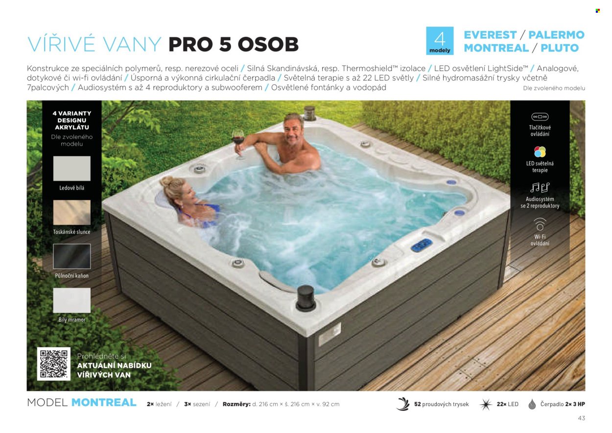 MOUNTFIELD leták - Katalog prémiových bazénů (2026-05-15)