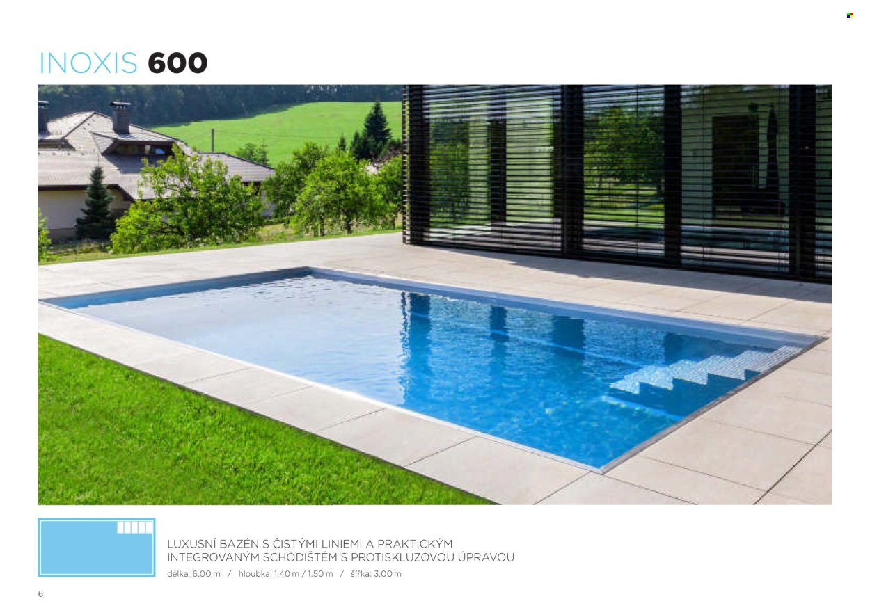 MOUNTFIELD leták - Katalog prémiových bazénů (2026-05-15)