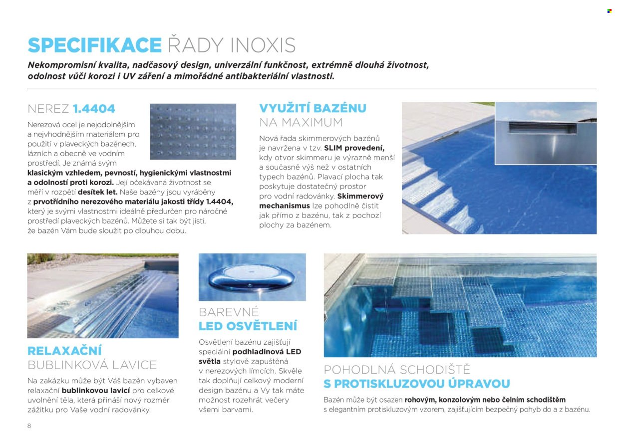 MOUNTFIELD leták - Katalog prémiových bazénů (2026-05-15)