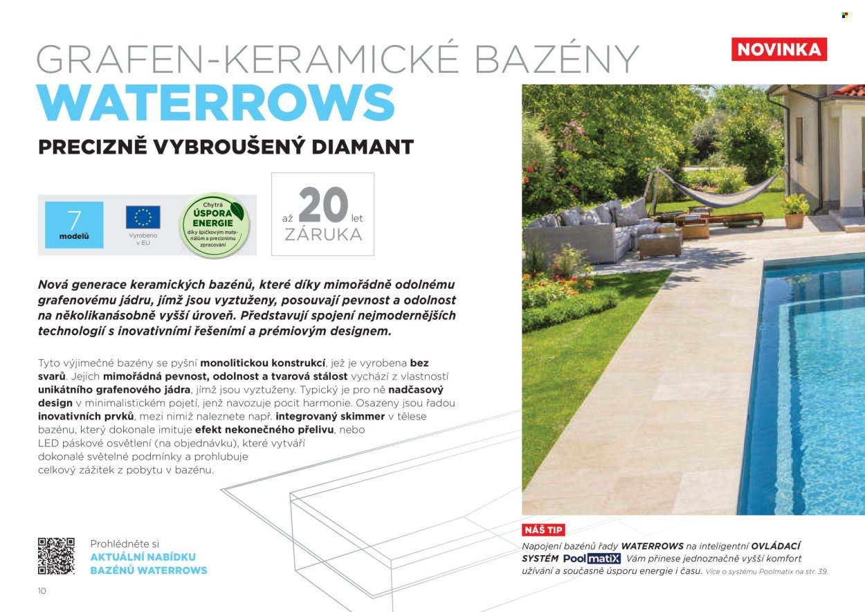 MOUNTFIELD leták - Katalog prémiových bazénů (2026-05-15)