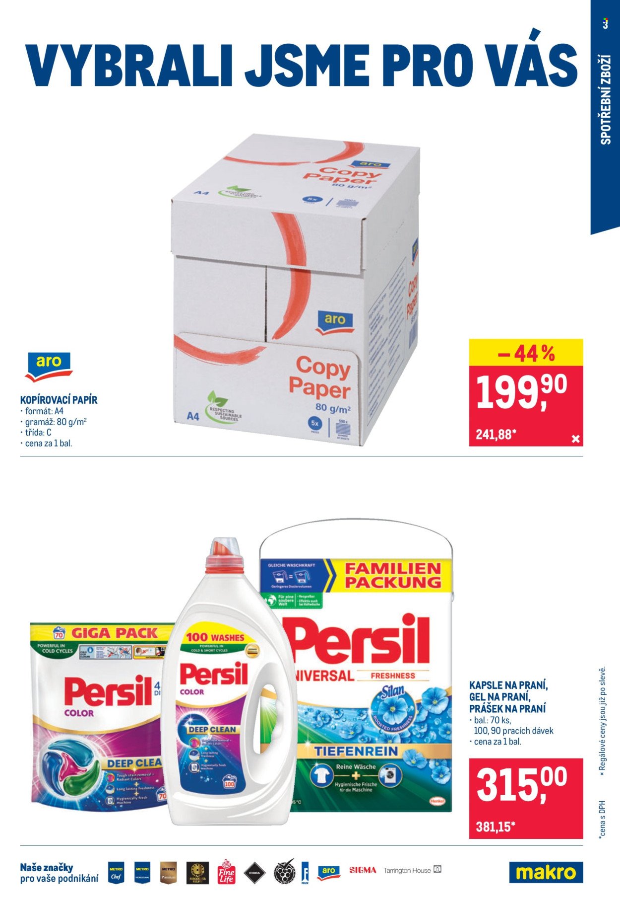 MAKRO leták - Nepotravinové zboží