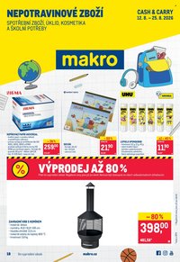 MAKRO leták - Nepotravinové zboží