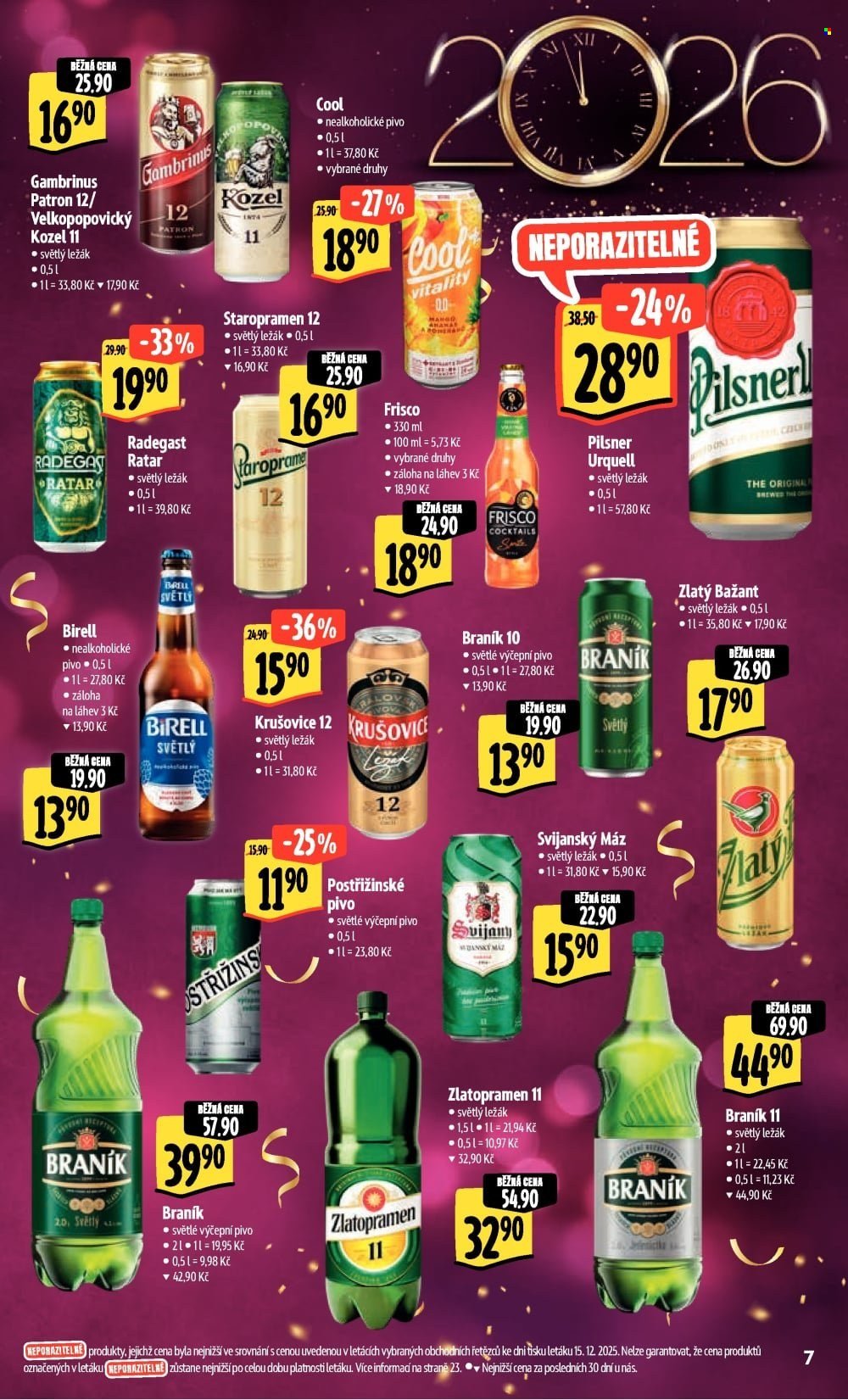 ALBERT leták - Neporazitelné (2025-12-27 - 2025-12-31)