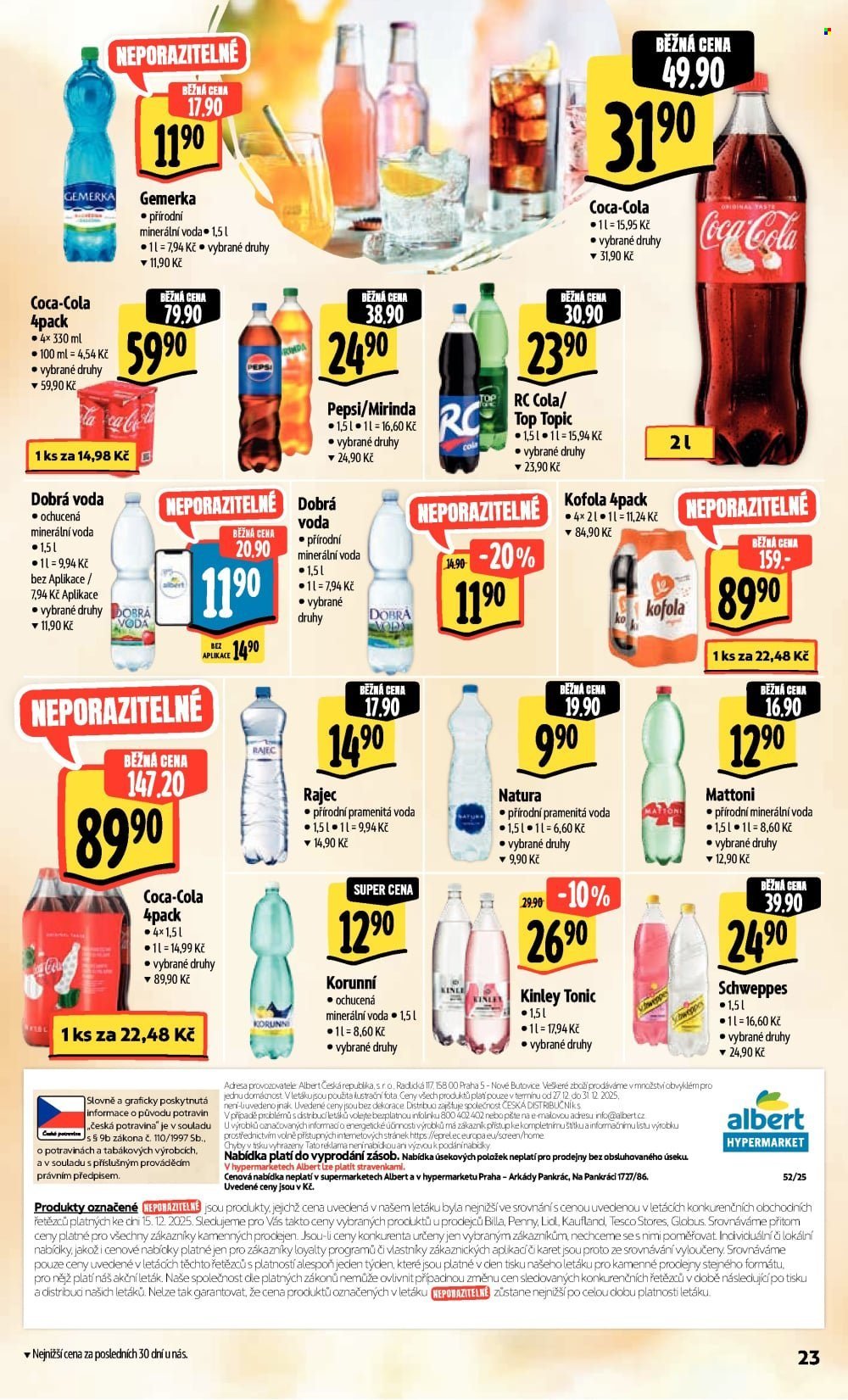 ALBERT leták - Neporazitelné (2025-12-27 - 2025-12-31)