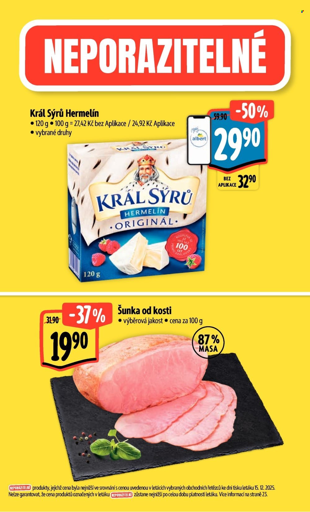 ALBERT leták - Neporazitelné (2025-12-27 - 2025-12-31)
