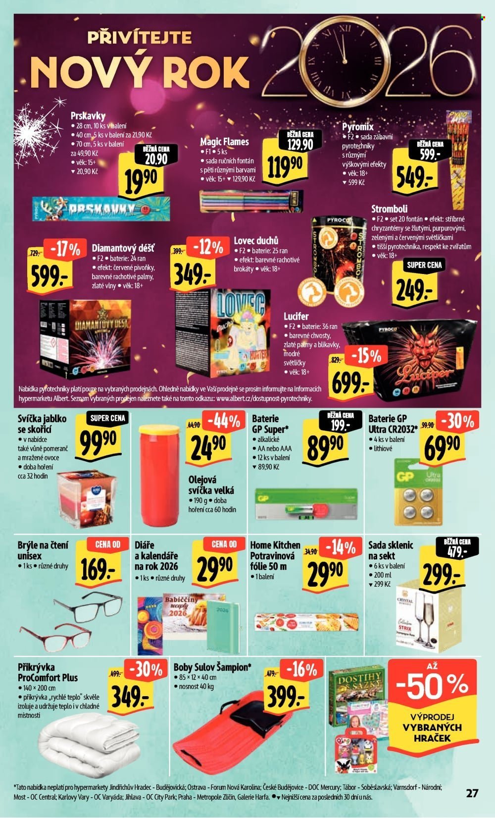 ALBERT leták - Neporazitelné (2025-12-27 - 2025-12-31)