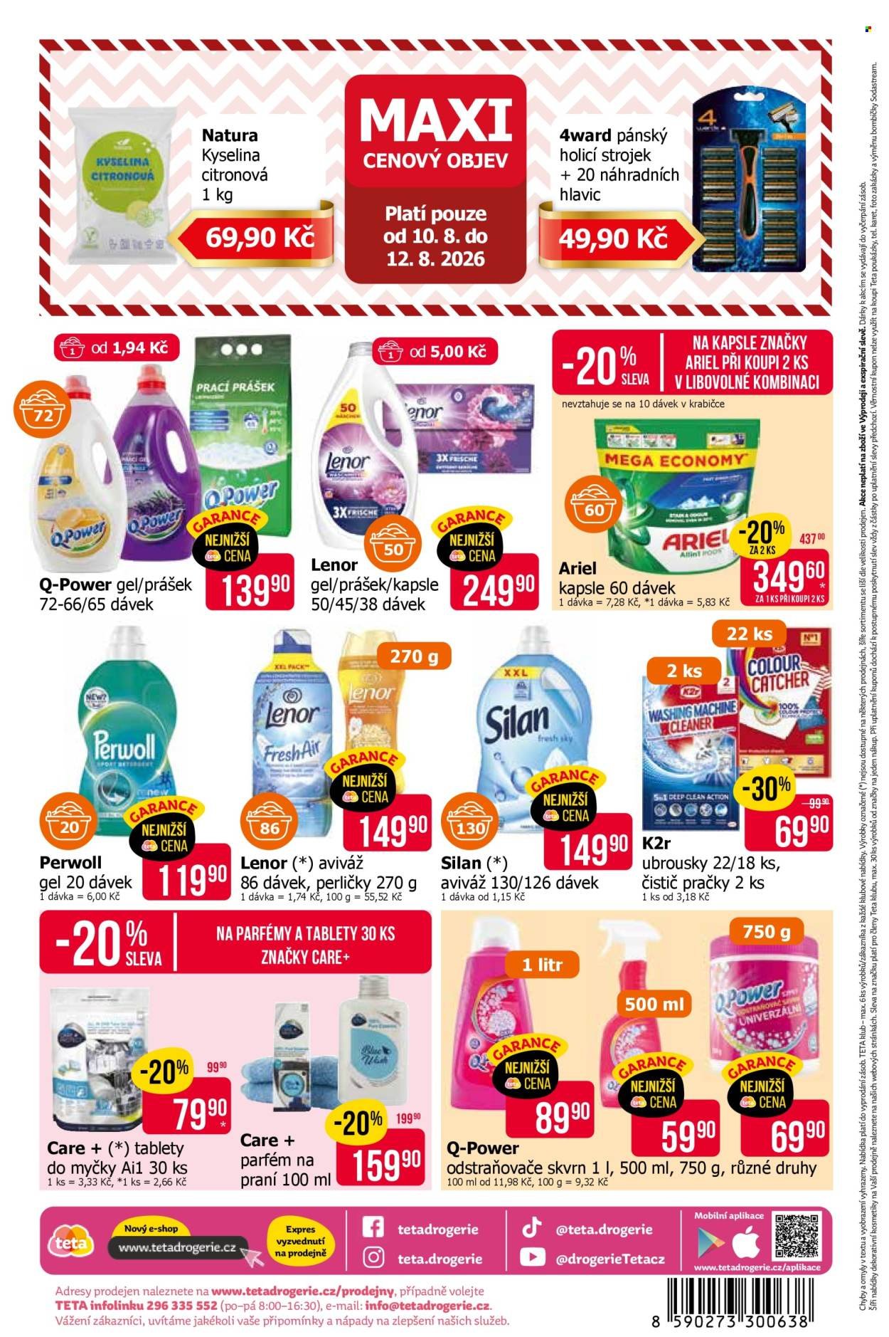 TETA DROGERIE leták - Od čtvrtka 30.7.2026