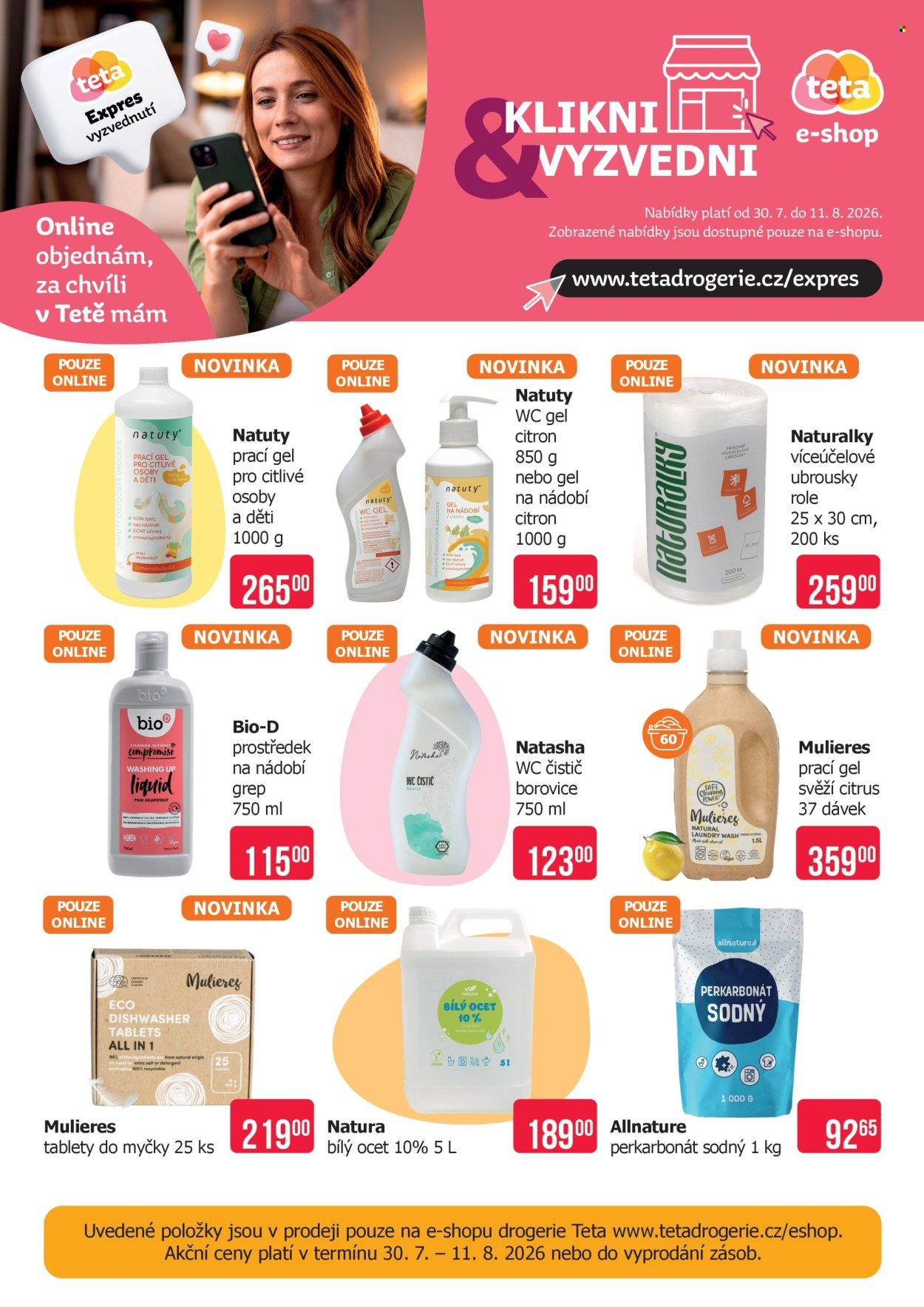 TETA DROGERIE leták - Od čtvrtka 30.7.2026