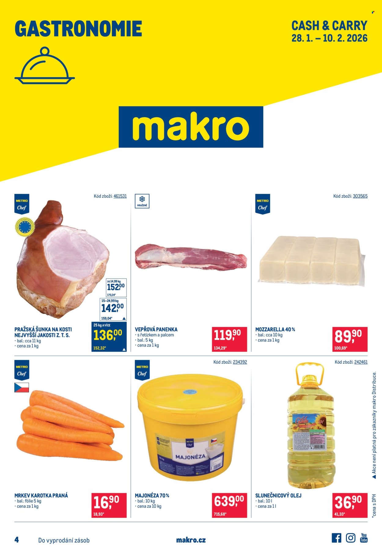 MAKRO leták - Gastronomie (2026-01-28 - 2026-02-10)