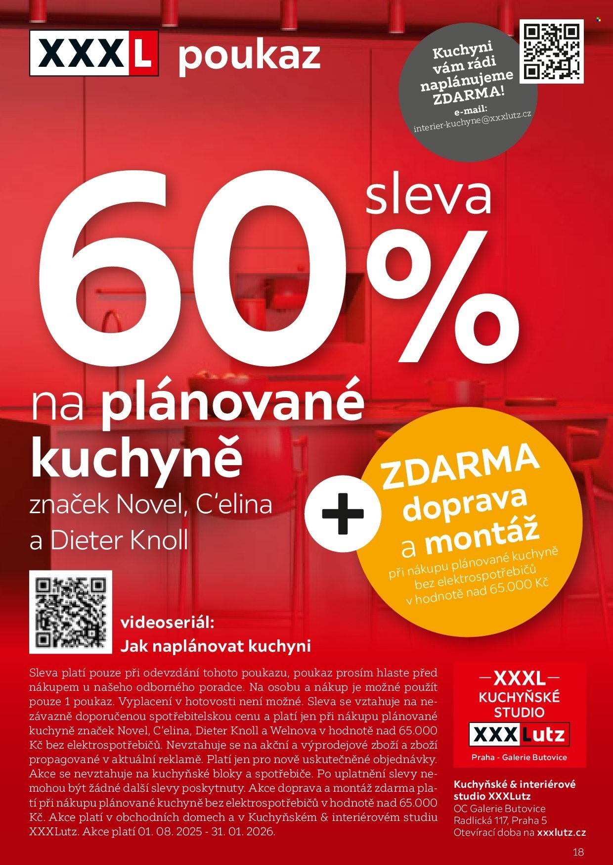 XXXLUTZ leták - Být věrným zákazníkem se vyplatí (2025-08-01 - 2026-01-31)