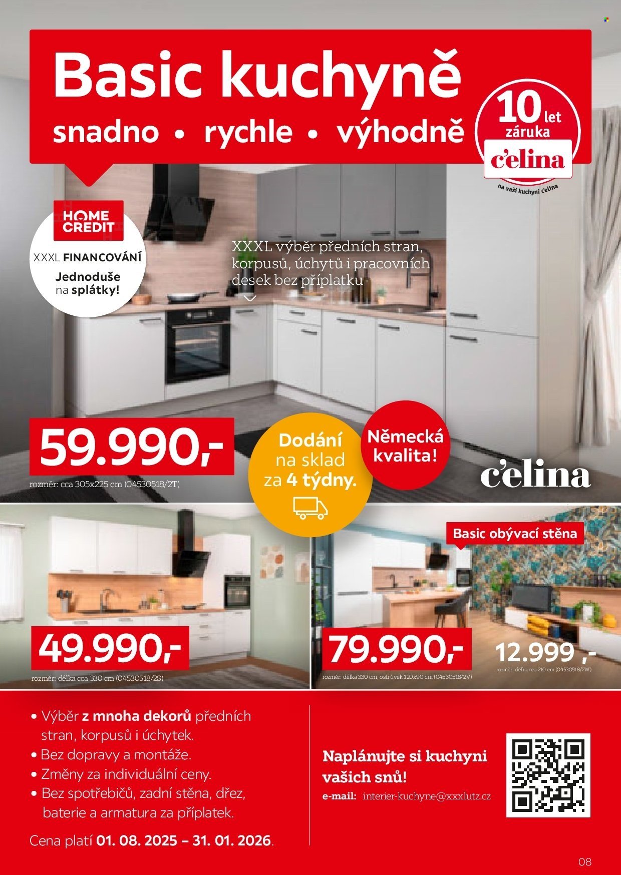 XXXLUTZ leták - Být věrným zákazníkem se vyplatí (2025-08-01 - 2026-01-31)