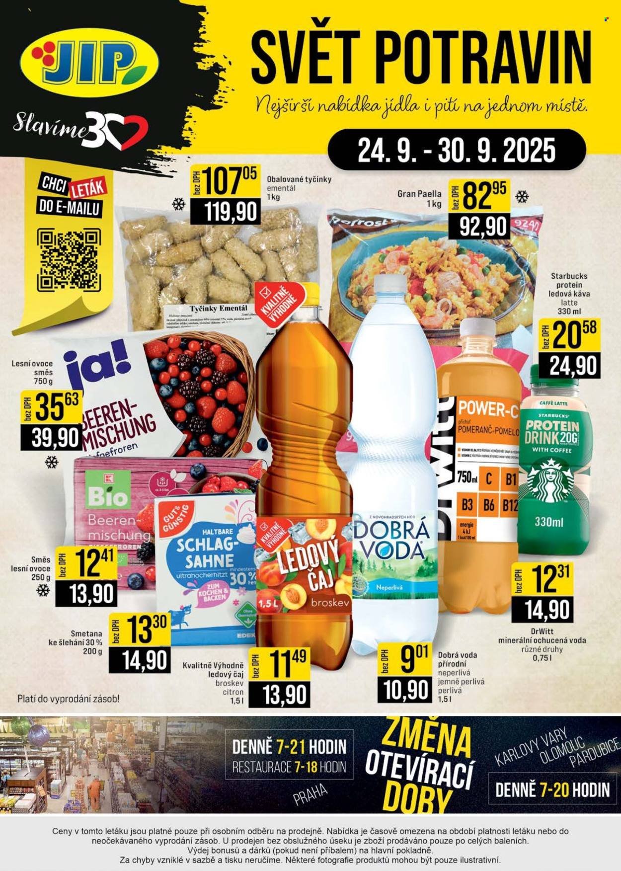 JIP leták - Svět potravin (2025-09-24 - 2025-09-30)