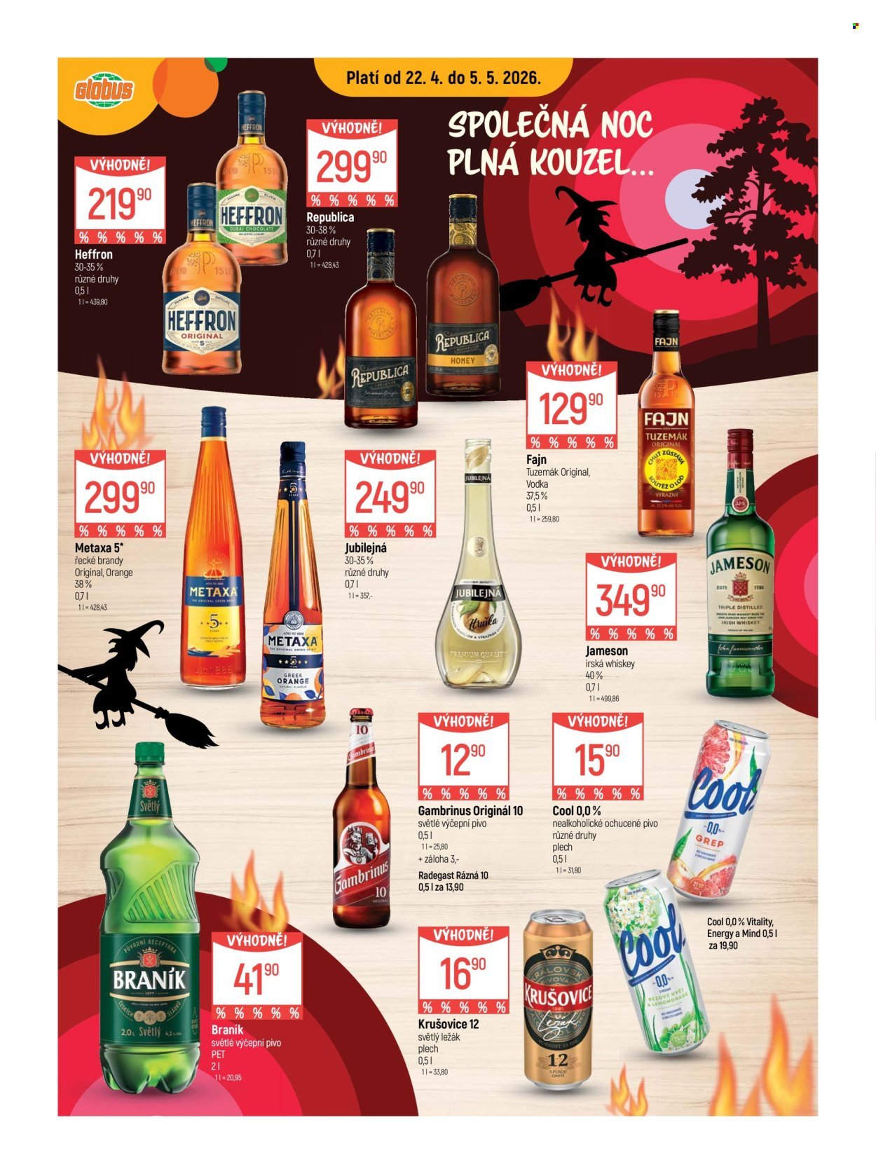 GLOBUS leták - Od středy 22.4.2026 (2026-04-22 - 2026-05-05)