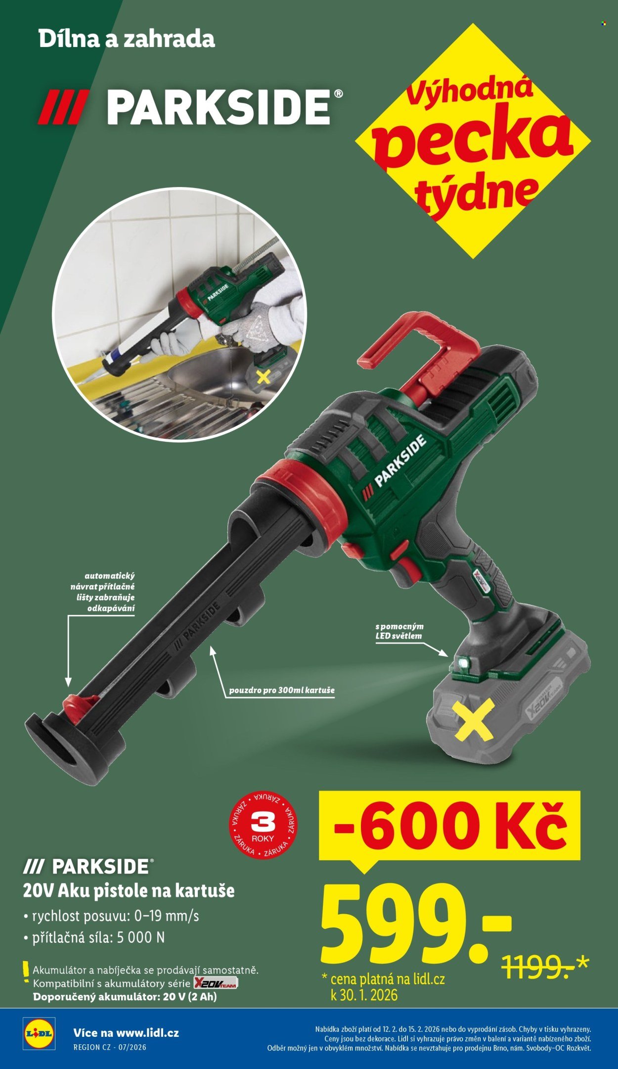 LIDL leták - Spotřební zboží (2026-02-09 - 2026-02-15)