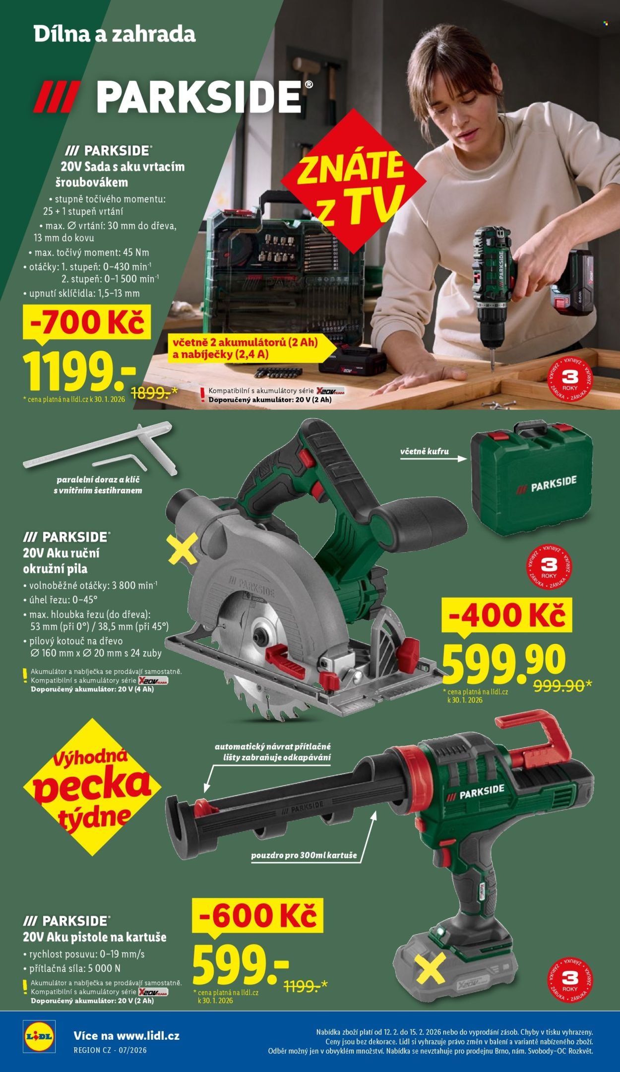 LIDL leták - Spotřební zboží (2026-02-09 - 2026-02-15)