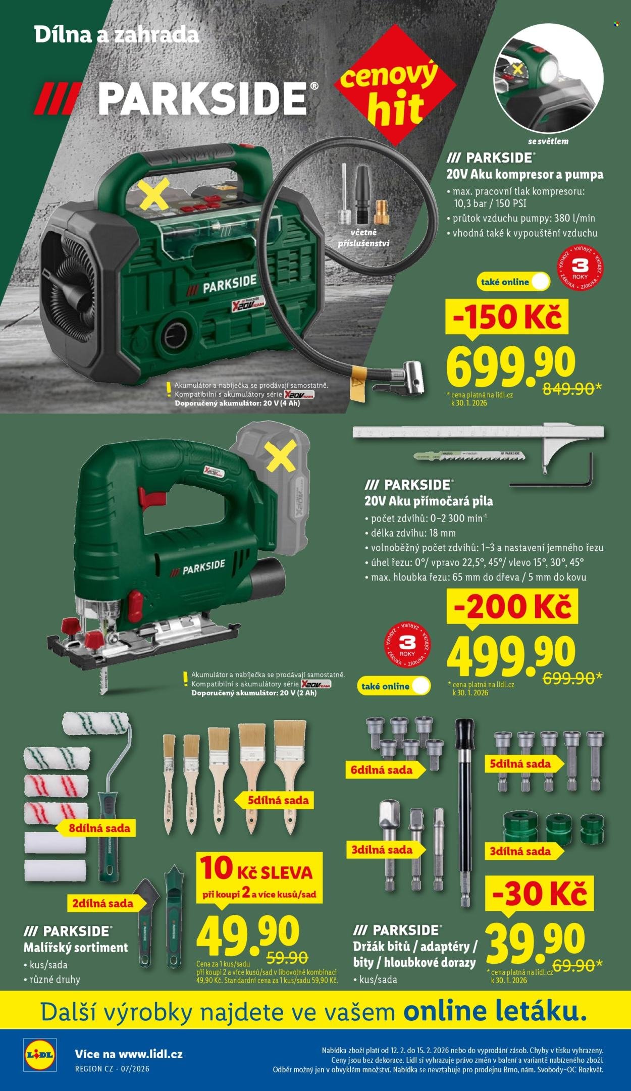 LIDL leták - Spotřební zboží (2026-02-09 - 2026-02-15)