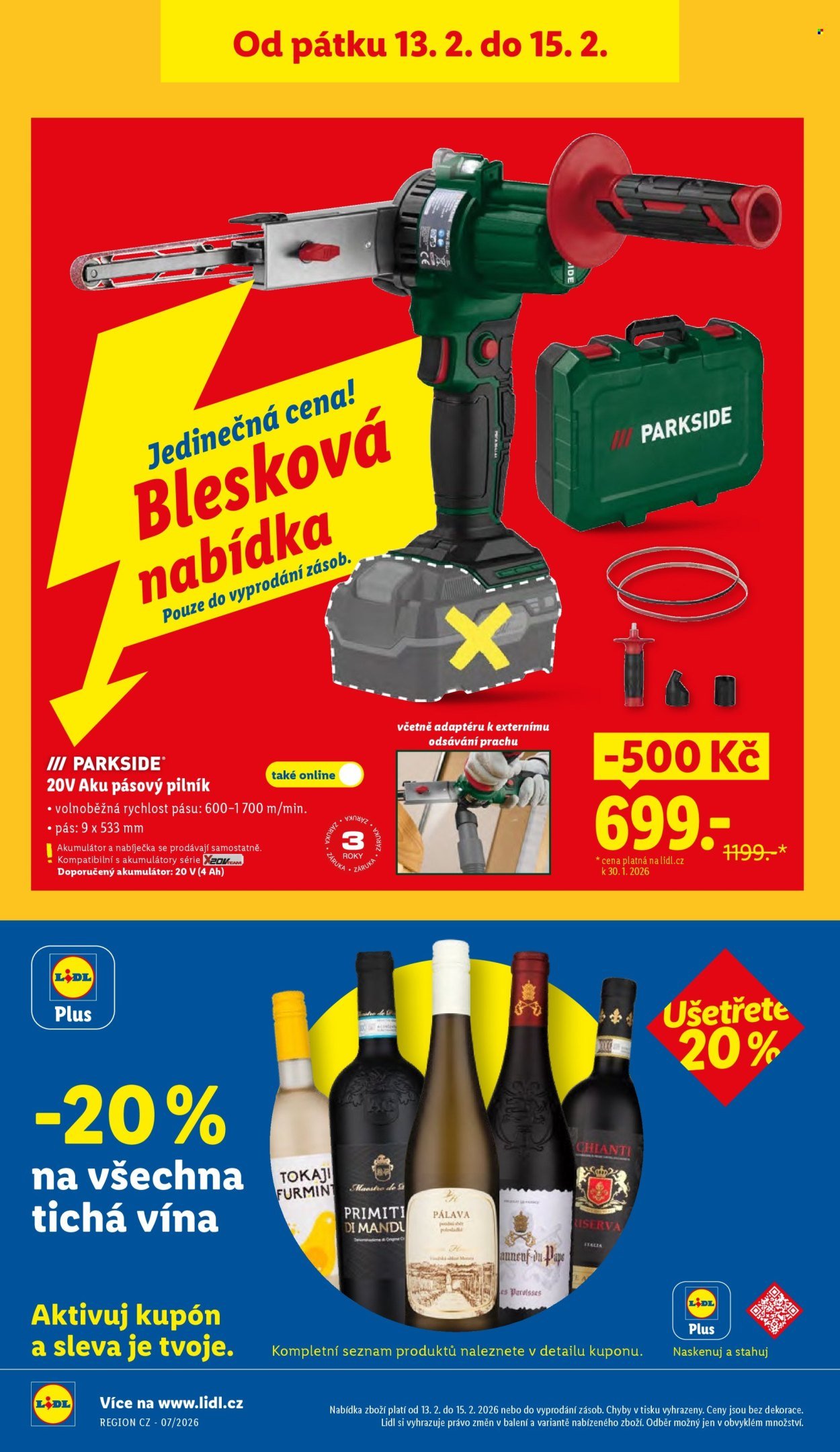 LIDL leták - Spotřební zboží (2026-02-09 - 2026-02-15)