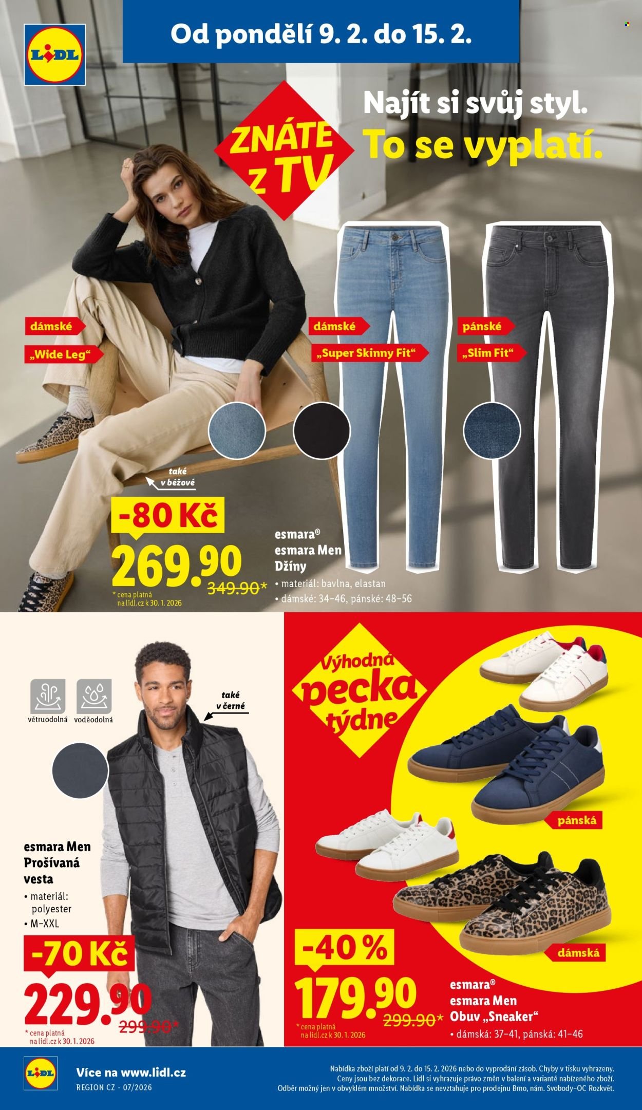 LIDL leták - Spotřební zboží (2026-02-09 - 2026-02-15)
