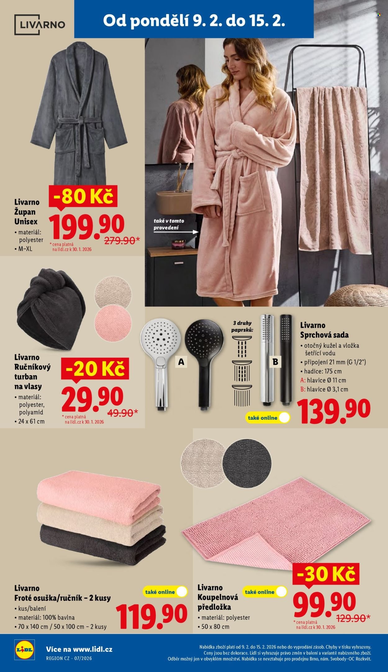 LIDL leták - Spotřební zboží (2026-02-09 - 2026-02-15)
