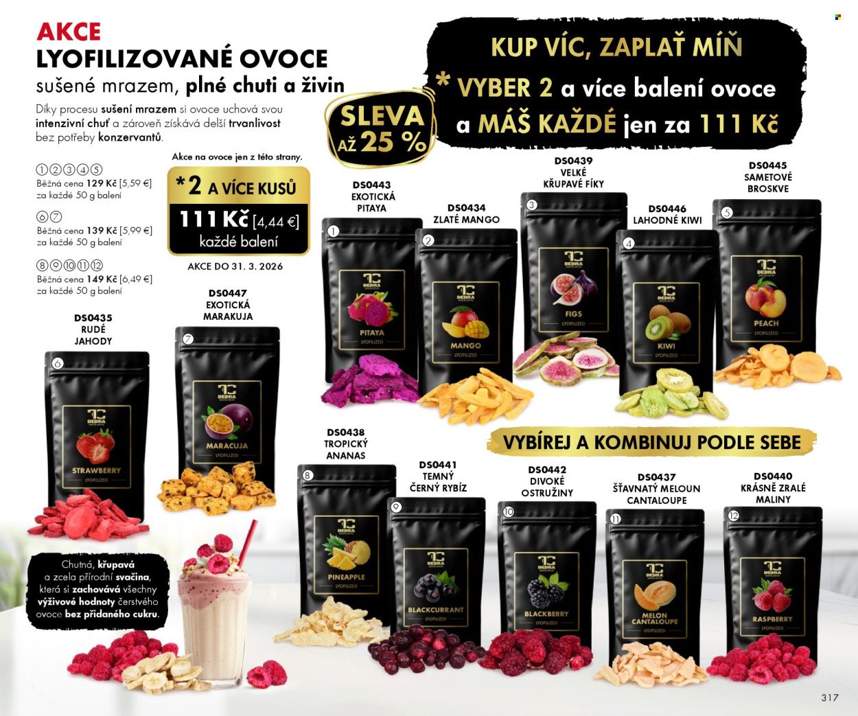 DEDRA leták - Universe (2026-02-20 - 2026-03-31)