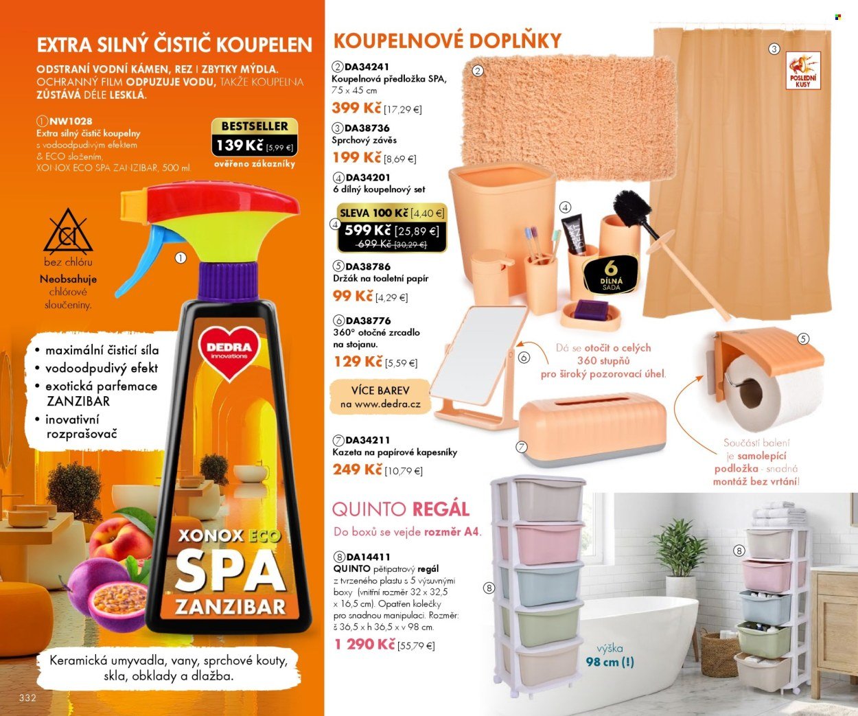 DEDRA leták - Universe (2026-02-20 - 2026-03-31)