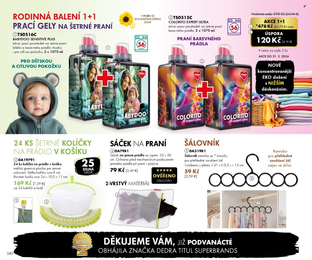 DEDRA leták - Universe (2026-02-20 - 2026-03-31)