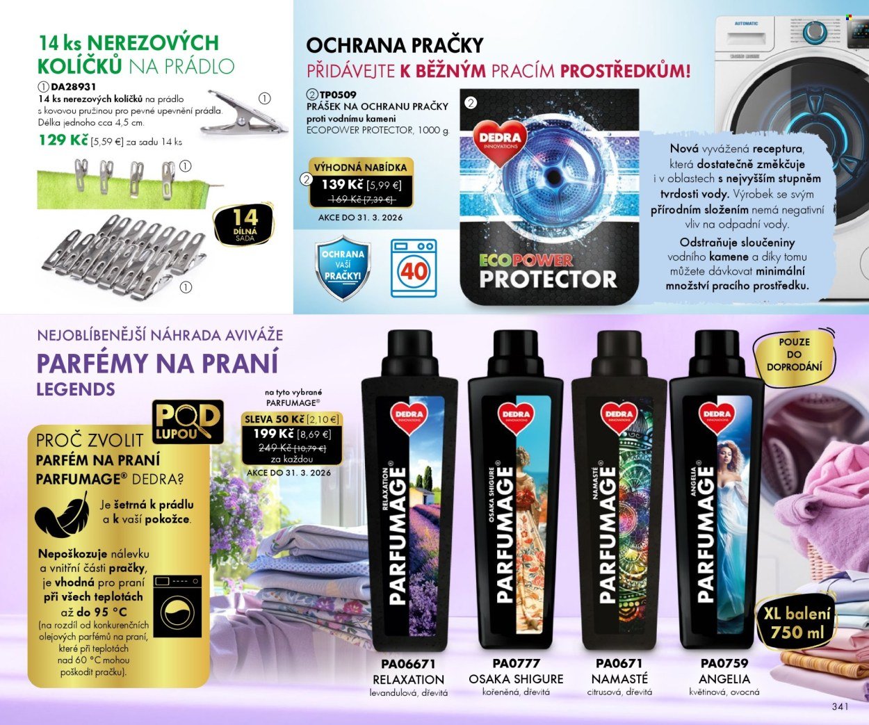 DEDRA leták - Universe (2026-02-20 - 2026-03-31)