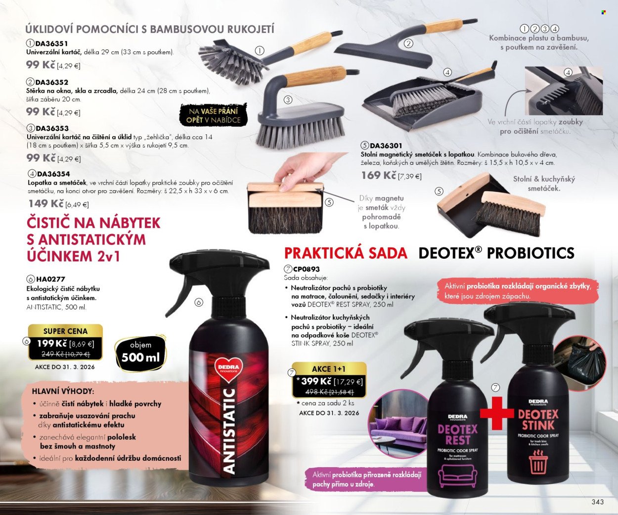 DEDRA leták - Universe (2026-02-20 - 2026-03-31)