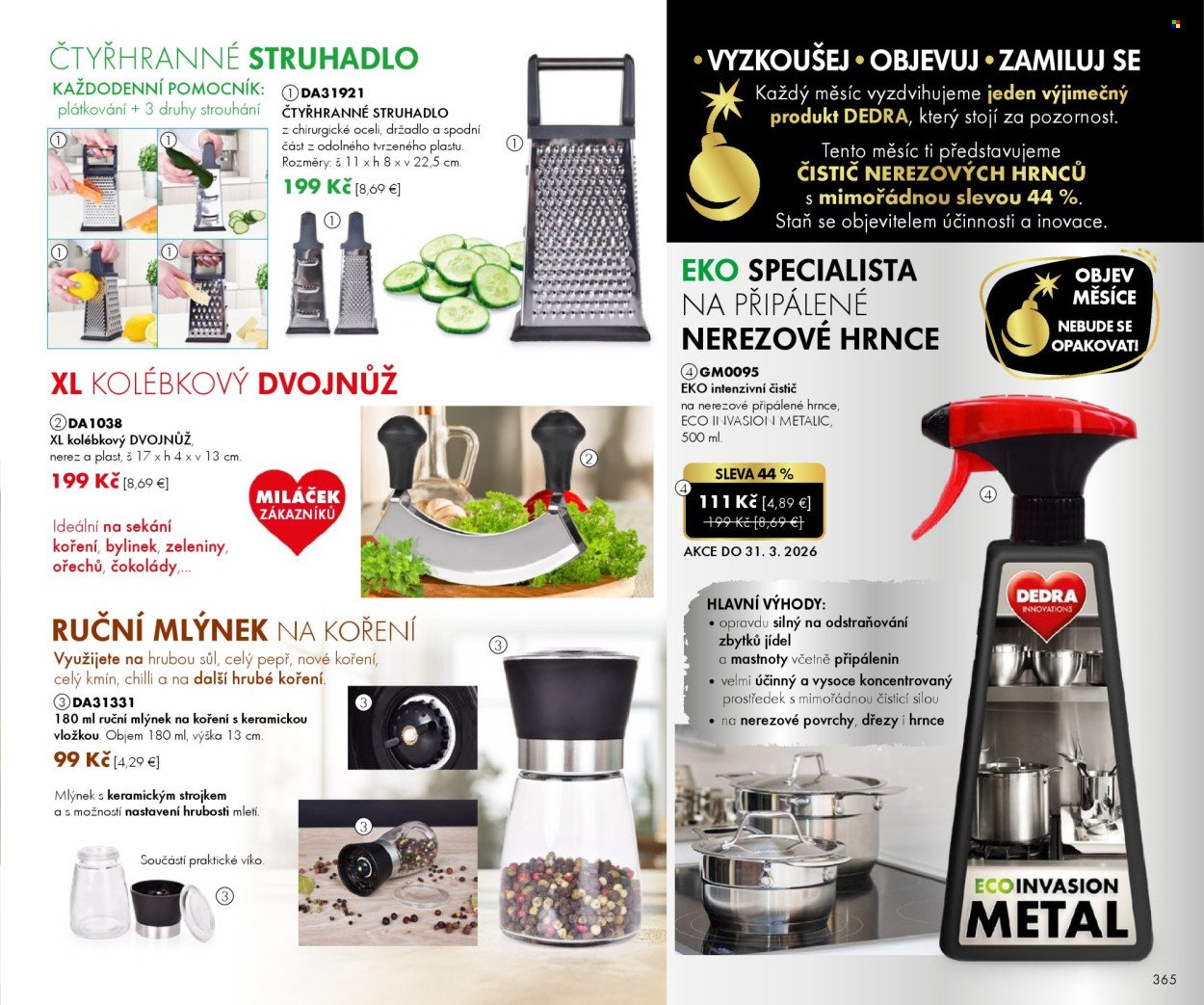 DEDRA leták - Universe (2026-02-20 - 2026-03-31)