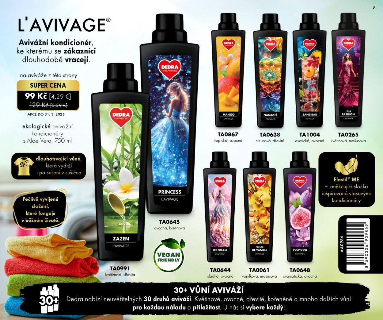 DEDRA leták - Universe (2026-02-20 - 2026-03-31)