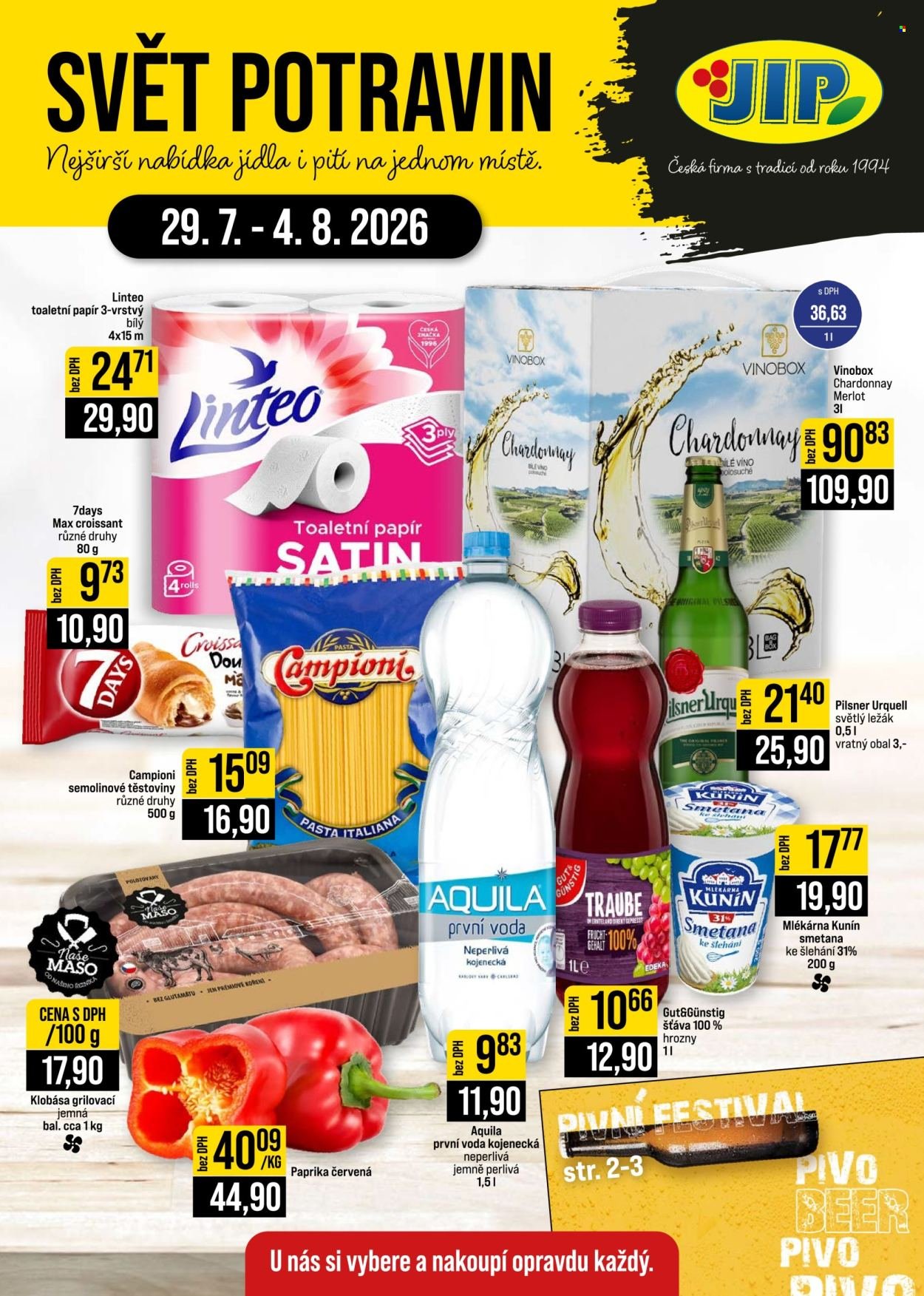 JIP leták - Svět potravin