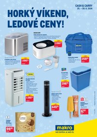 MAKRO leták - Horký víkend, ledové ceny
